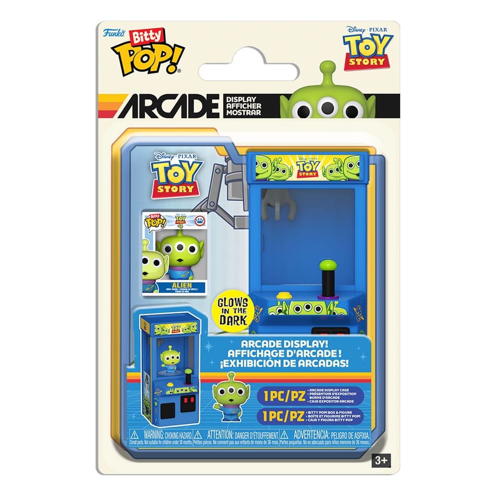 Toy Story 4 Bitty POP! Arcade Vinyl Figura Alien (Glow) - Z POP Toys