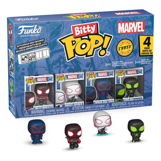 Spider-Man Pack de 4 Figuras Bitty POP! Vinyl Series 2 2 cm
