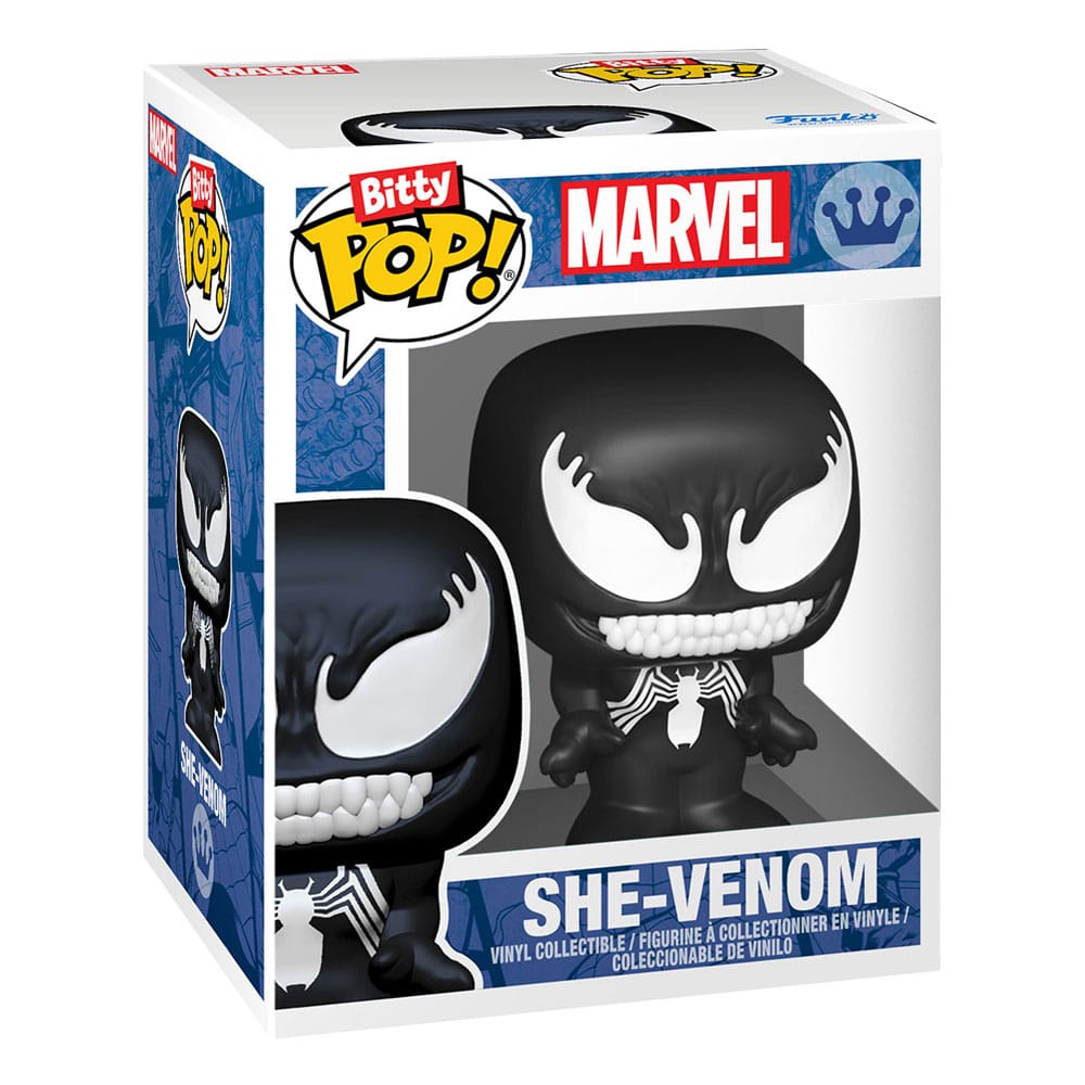 Spider-Man Pack de 4 Figuras Bitty POP! Vinyl Series 3 2 cm