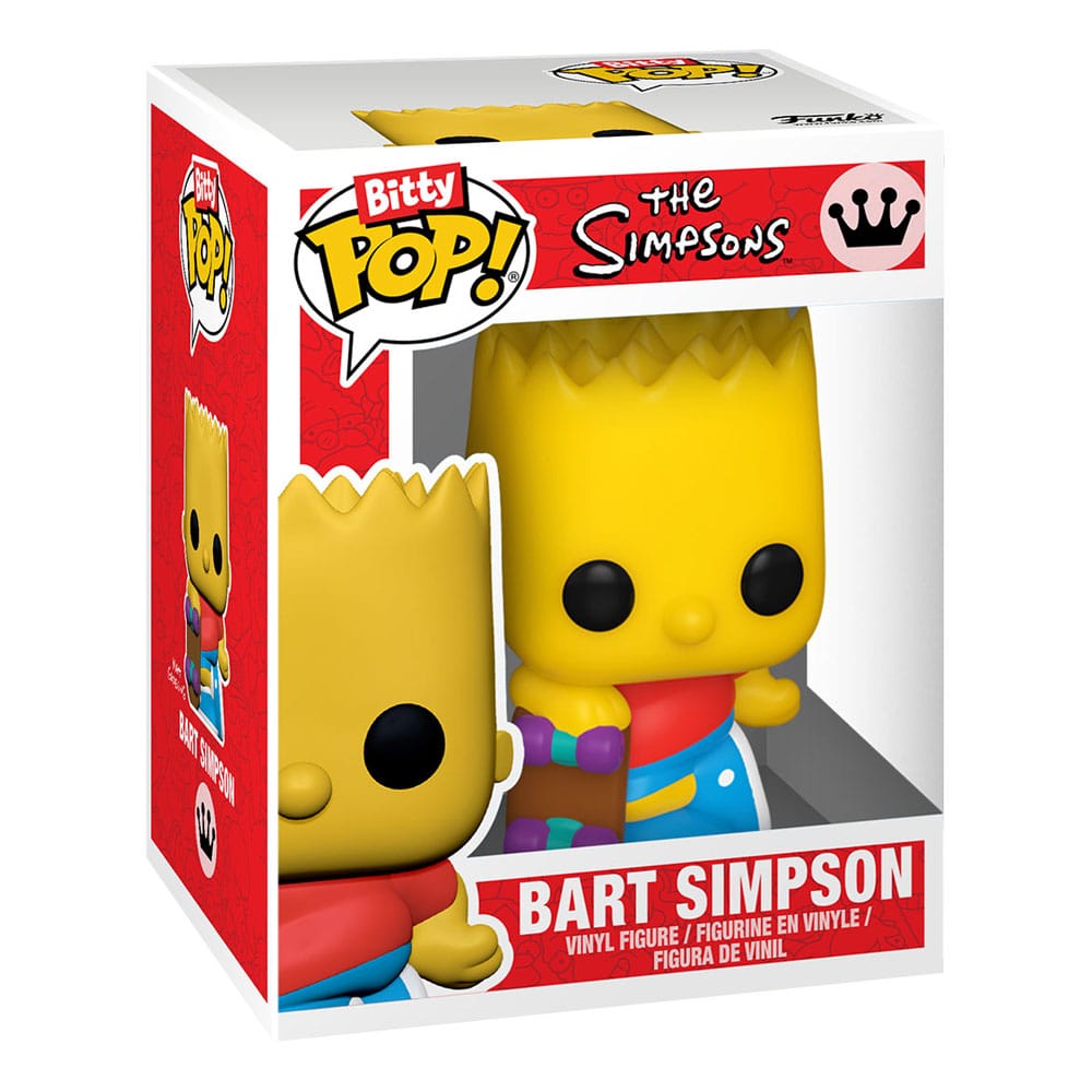 Los Simpson Pack de 4 Figuras Bitty POP! Vinyl Series 1 2 cm