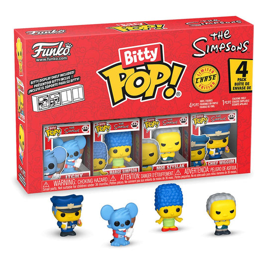 Los Simpson Pack de 4 Figuras Bitty POP! Vinyl Series 2 2 cm
