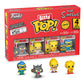 Los Simpson Pack de 4 Figuras Bitty POP! Vinyl Series 4 2 cm - Z POP Toys