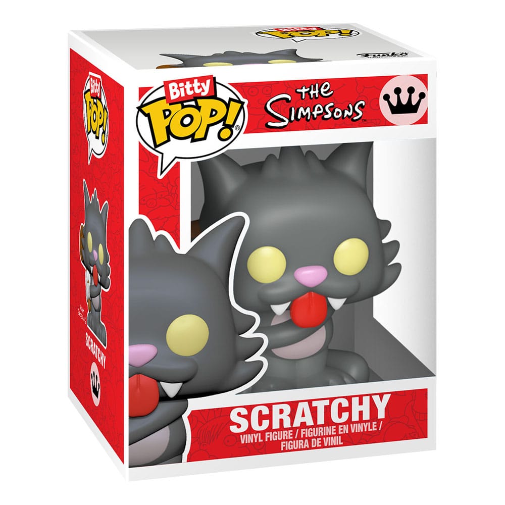 Los Simpson Pack de 4 Figuras Bitty POP! Vinyl Series 4 2 cm - Z POP Toys