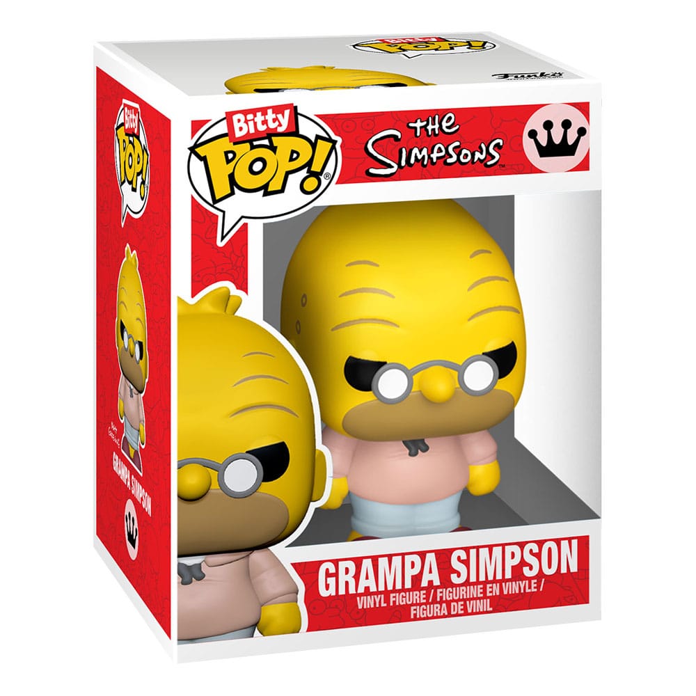 Los Simpson Pack de 4 Figuras Bitty POP! Vinyl Series 4 2 cm - Z POP Toys