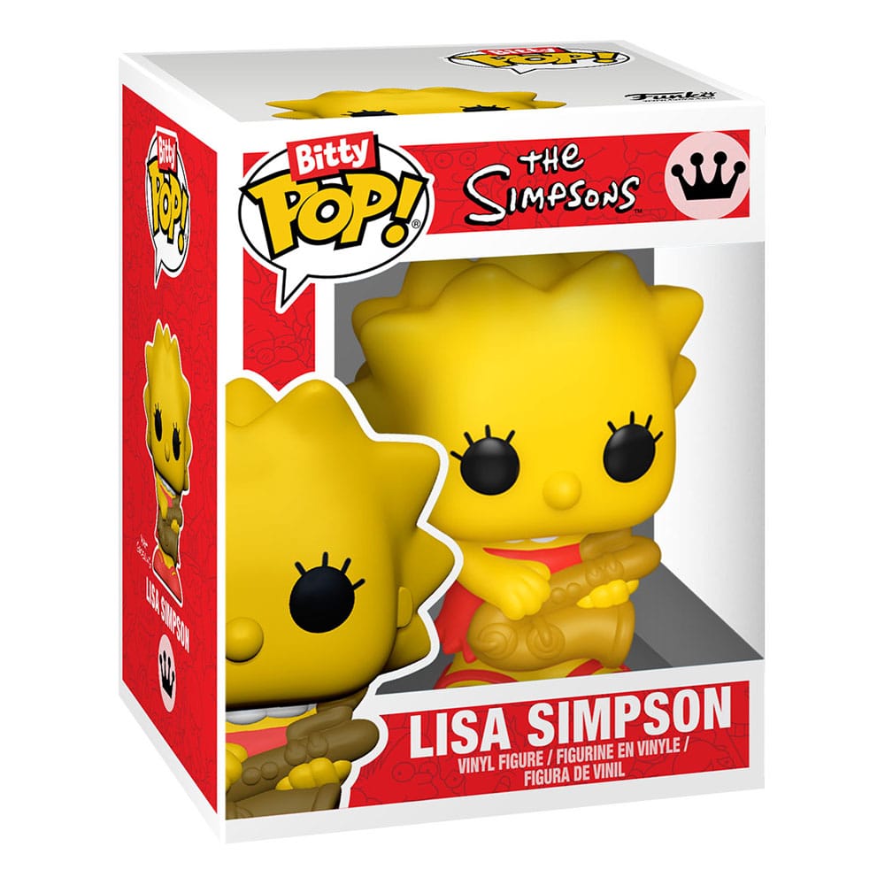 Los Simpson Pack de 4 Figuras Bitty POP! Vinyl Series 4 2 cm - Z POP Toys