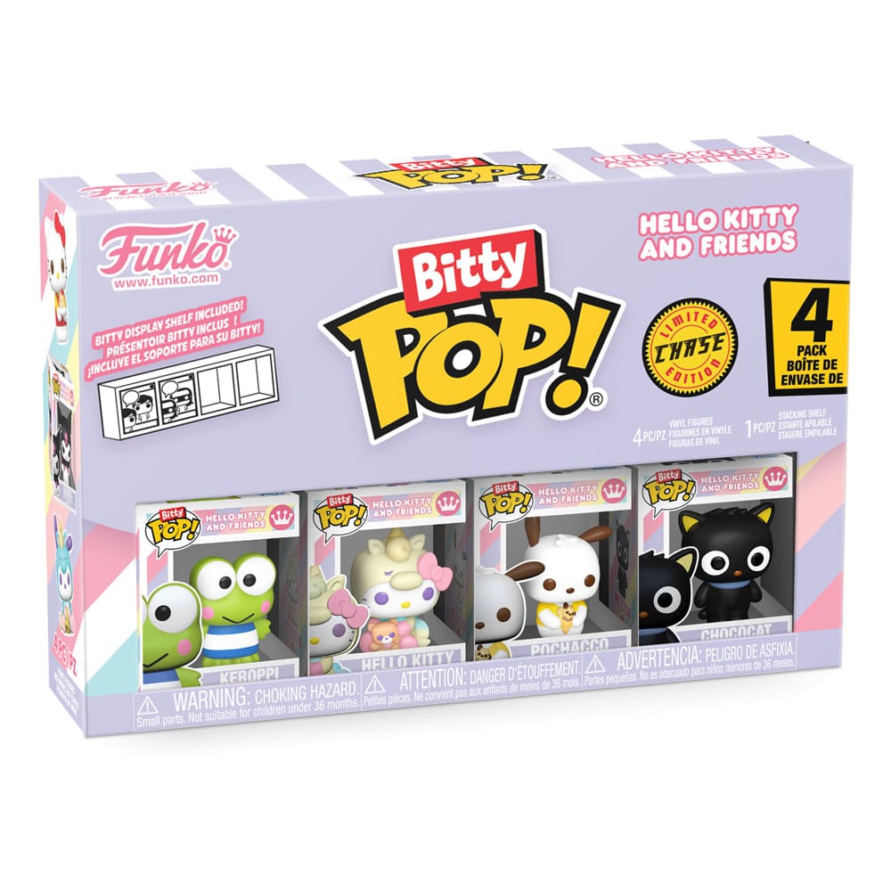 Hello Kitty and Friends Pack de 4 Figuras Bitty POP! Vinyl Series 2 2 cm