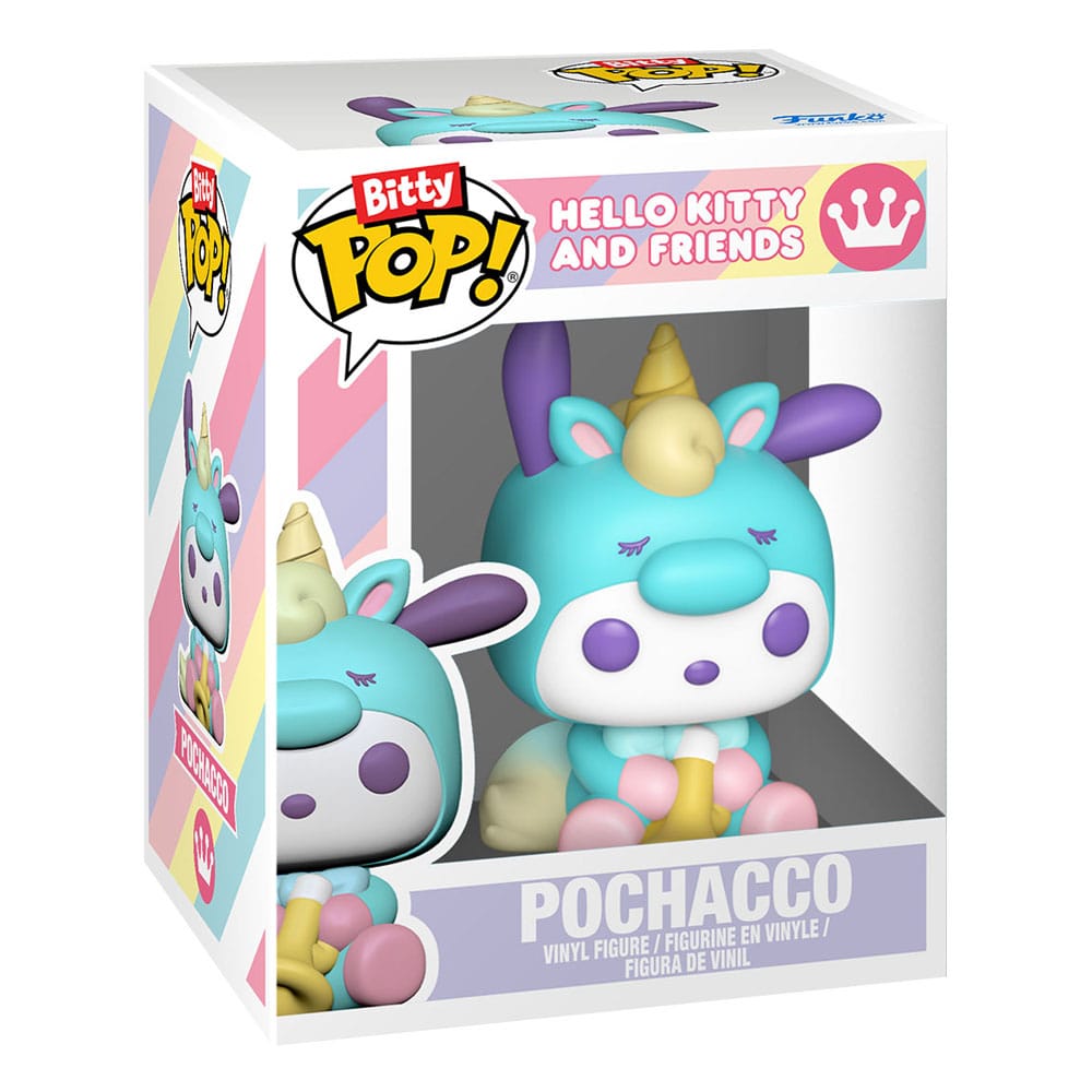 Hello Kitty and Friends Pack de 4 Figuras Bitty POP! Vinyl Series 4 2 cm