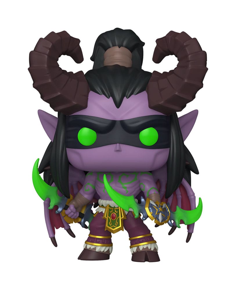 World of Warcraft POP! Games Vinyl Figura Illidan w/CH 9 cm Surtido (6)