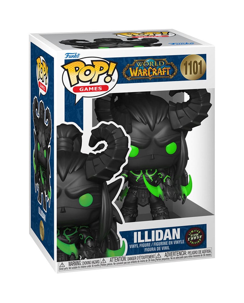 World of Warcraft POP! Games Vinyl Figura Illidan w/CH 9 cm Surtido (6)