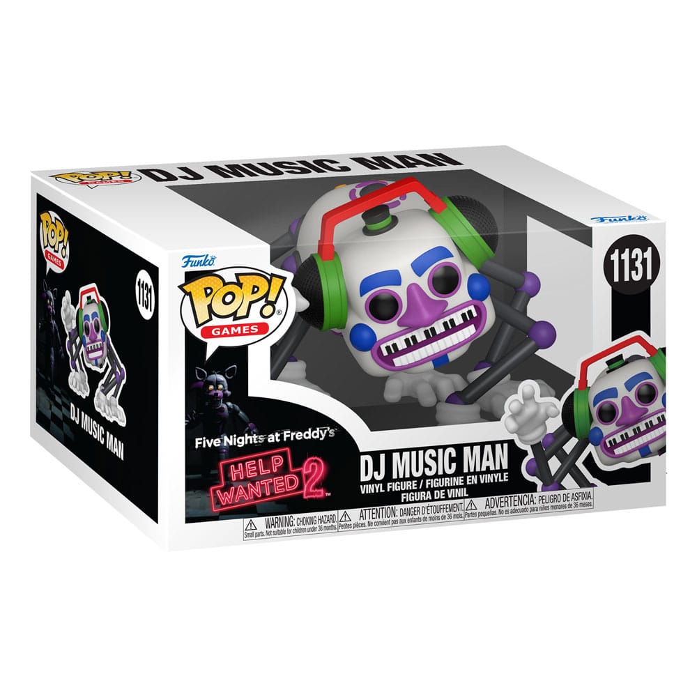 Five Nights at Freddy's: Help Wanted 2 POP! Premium Vinyl Figura DJ Music Man 9 cm