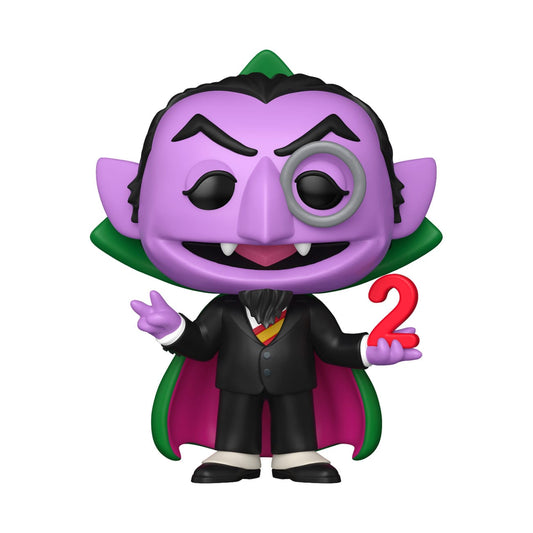 Sesame Street Figura POP! TV Vinyl The Count 9 cm
