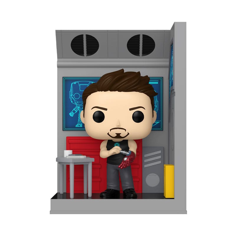 Marvel Figura POP! Nooks Vinyl Tony's Garage 9 cm