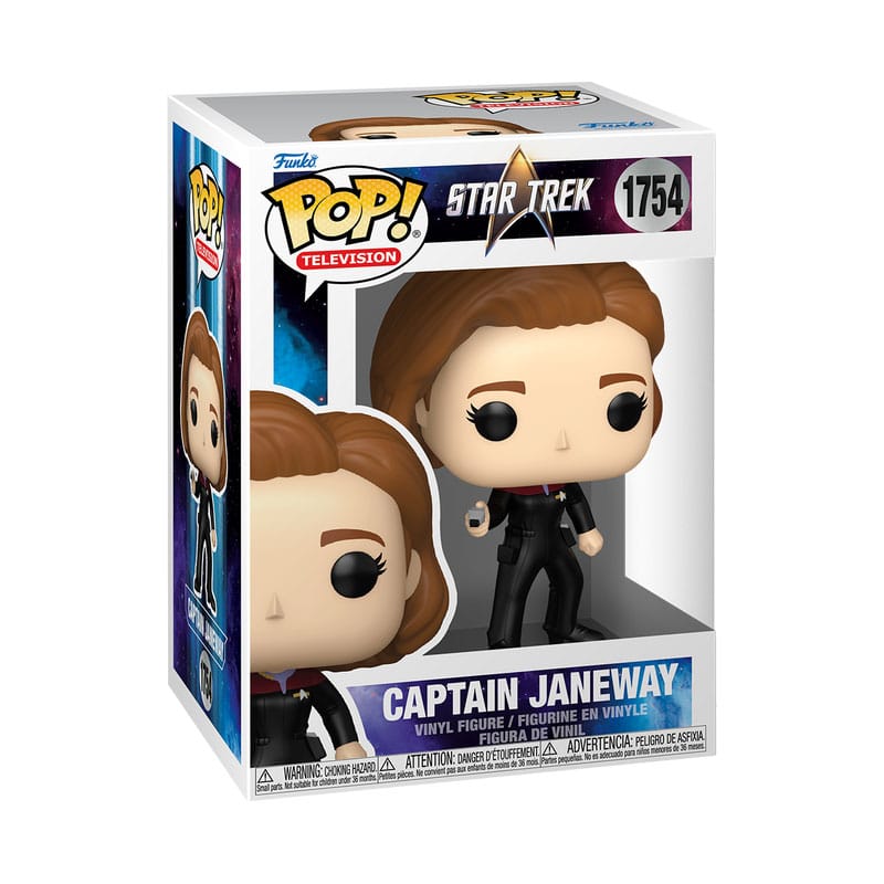 Star Trek Figura POP! TV Vinyl Capt. Janeway 9 cm