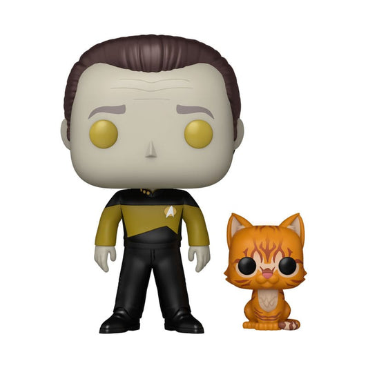 Star Trek Figura POP!&Buddy TV Vinyl STNXTGen- Data w/spot 9 cm