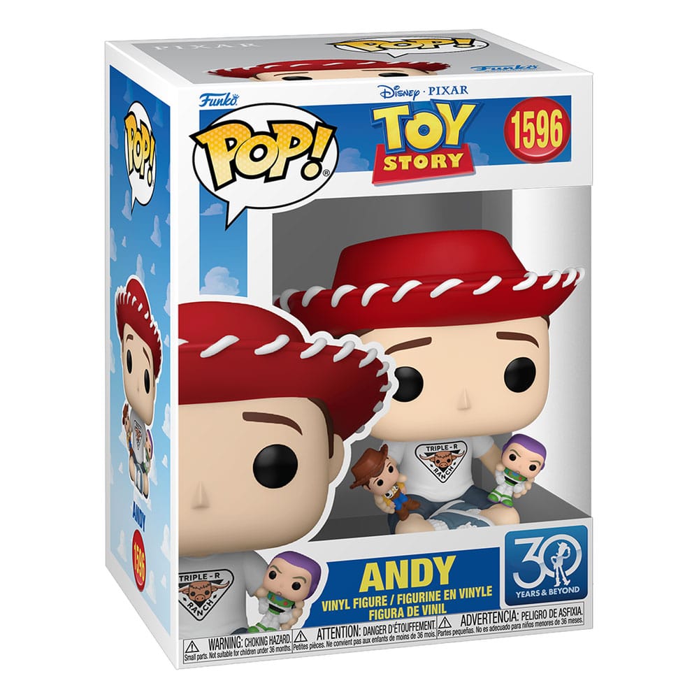 Toy Story POP! Disney Vinyl Figuren Andy (30th Anniversary) 9 cm - Z POP Toys
