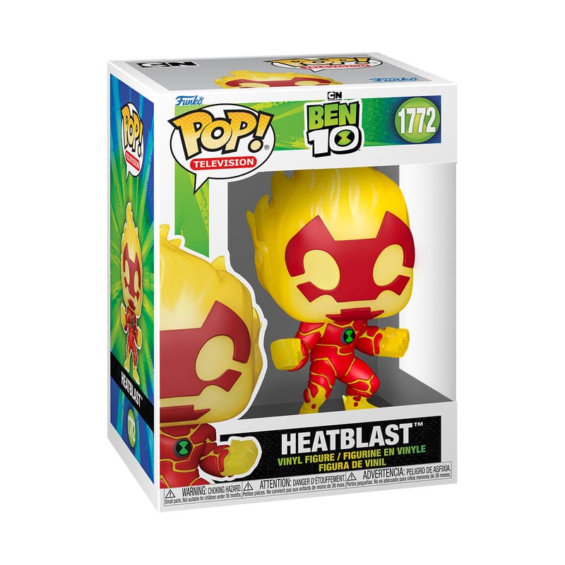 Ben 10 POP! TV Vinyl Figuren Heatblast 9 cm - Z POP Toys
