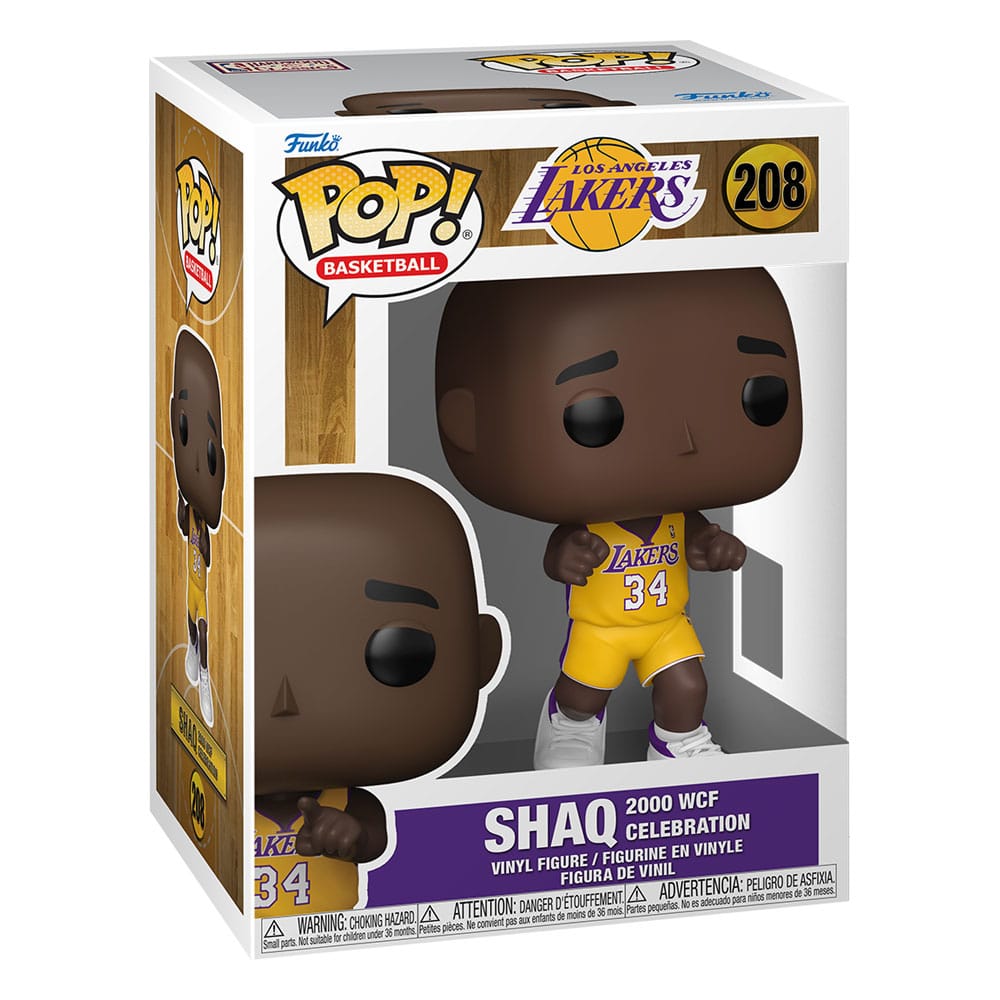 NBA Legends POP! Sports Vinyl Figura Lakers- Shaq('00 WCF Celebration) 9 cm