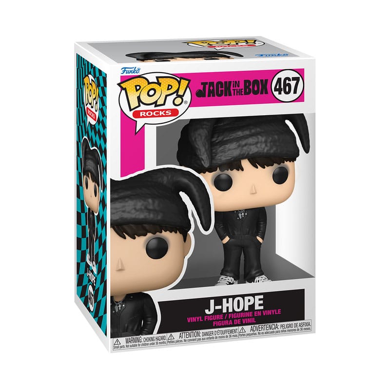 BTS Solo POP! Rocks Vinyl Figura J-Hope (More) 9 cm - Z POP Toys