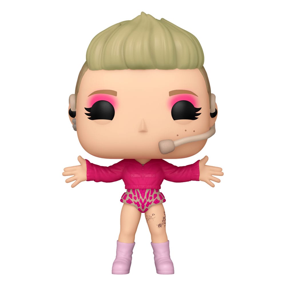 Pink POP! Rocks Vinyl Figura Trustfall Tour 9 cm