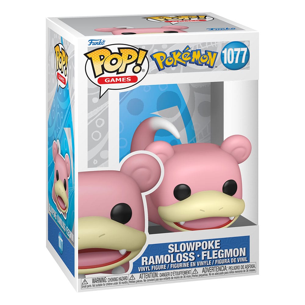 Pokémon POP! Games Vinyl Figura Slowpoke 9 cm