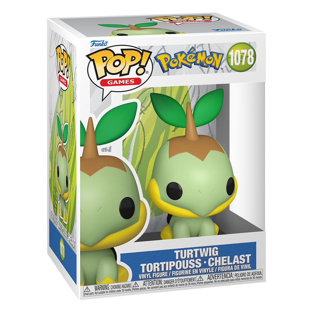 Pokémon POP! Games Vinyl Figura Turtwig 9 cm