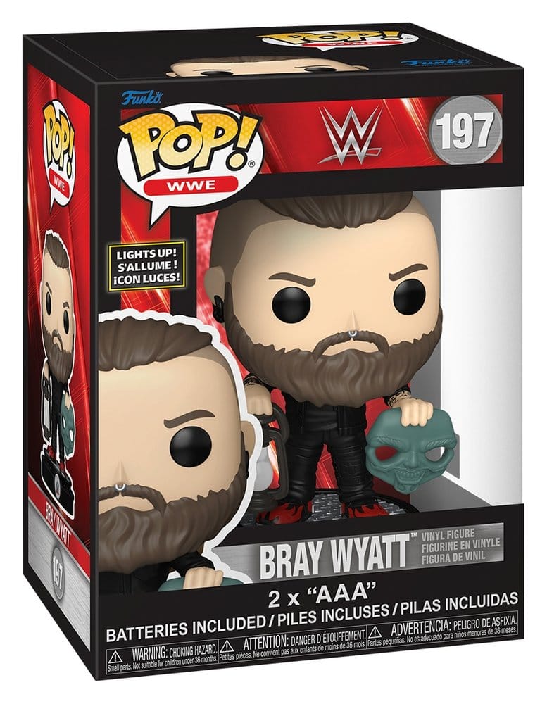 WWE POP! Vinyl Figura Light Up Bray Wyatt 11 cm