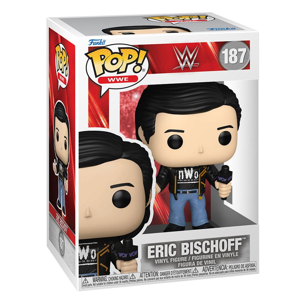 WWE POP! Vinyl Figura Eric Bischoff (nWo) 9 cm