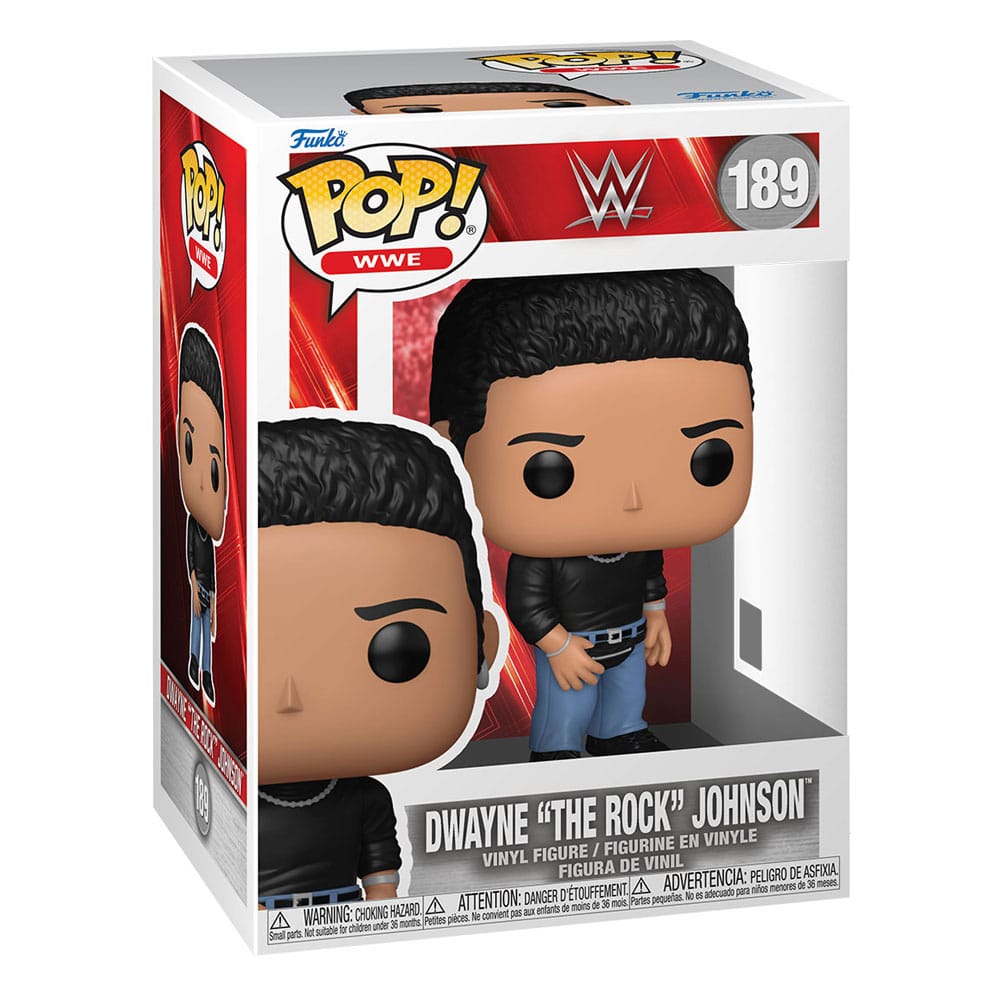 WWE POP! Vinyl Figura Dwayne "The Rock" Johnson 9 cm