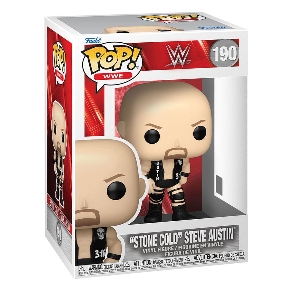 WWE POP! Vinyl Figura "Stone Cold" Steve Austin 9 cm - Z POP Toys