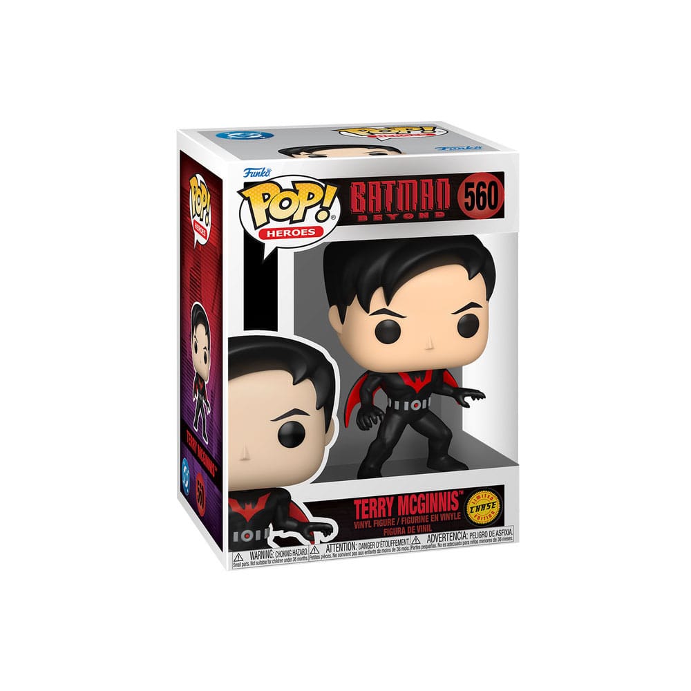 Batman Beyond POP! Vinyl Figura Terry McGuinnes w/CH 9 cm Surtido (6)