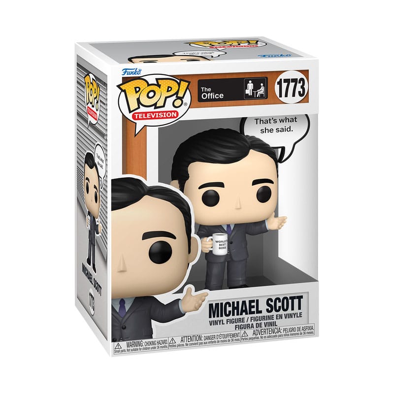 The Office POP! Sayings Vinyl Figura Michael 9 cm