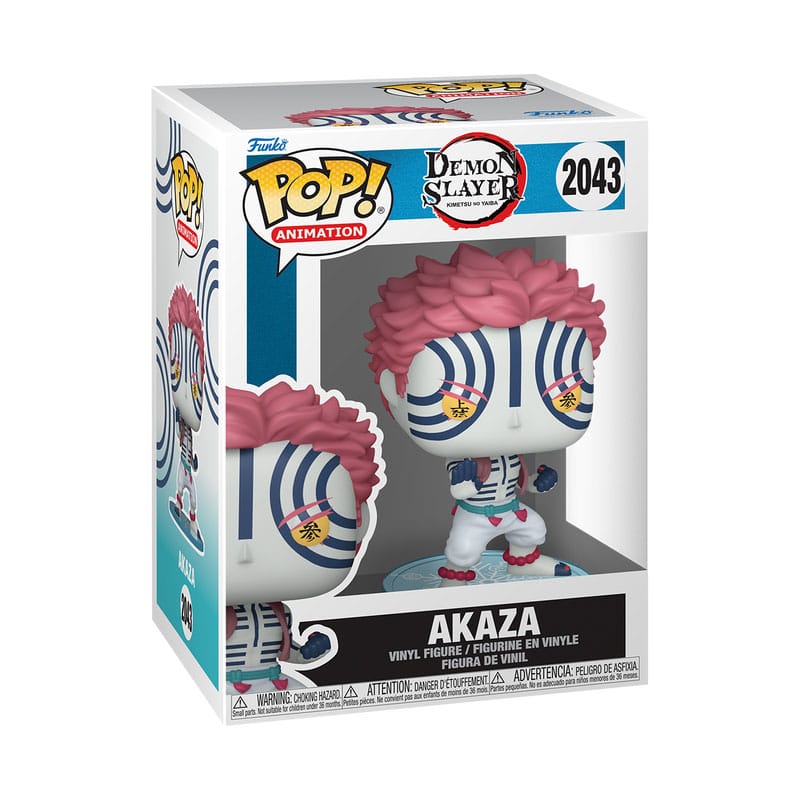 Demon Slayer: Kimetsu no Yaiba POP! Animation Vinyl Figura Akaza 9 cm - Z POP Toys