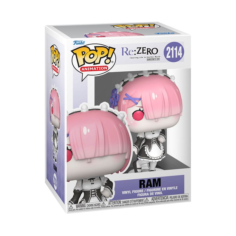 Re:Zero POP! Animation Vinyl Figuren Ram 9 cm - Z POP Toys