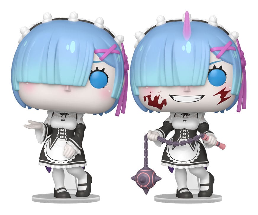 Re:ZERO POP! Animation Vinyl Figura Rem w/CH 9 cm Surtido (6)