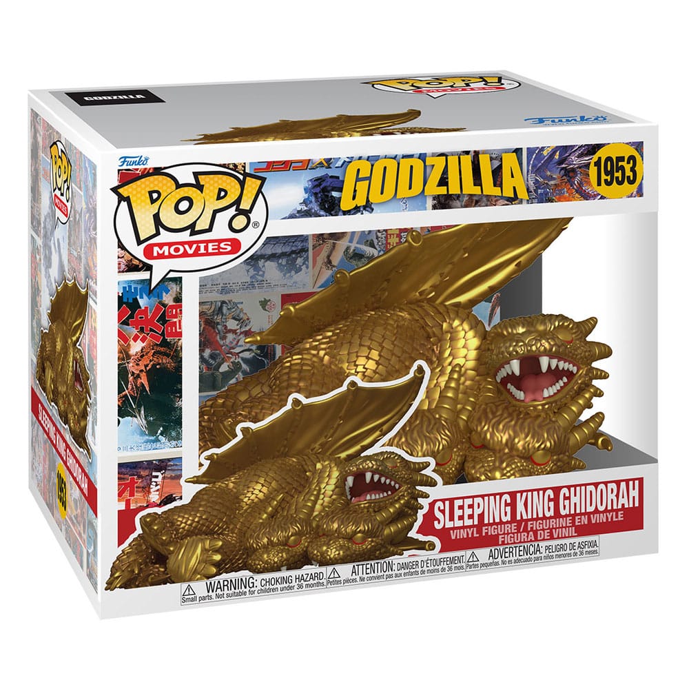 Godzilla Super Sized POP! Movies Vinyl Figura Sleeping King Ghidorah 15 cm
