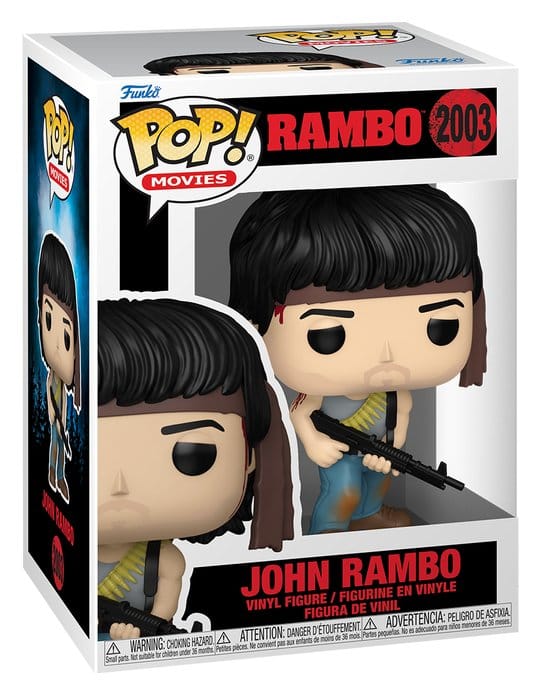 Acorralado POP! Movies Vinyl Figura John Rambo 9 cm