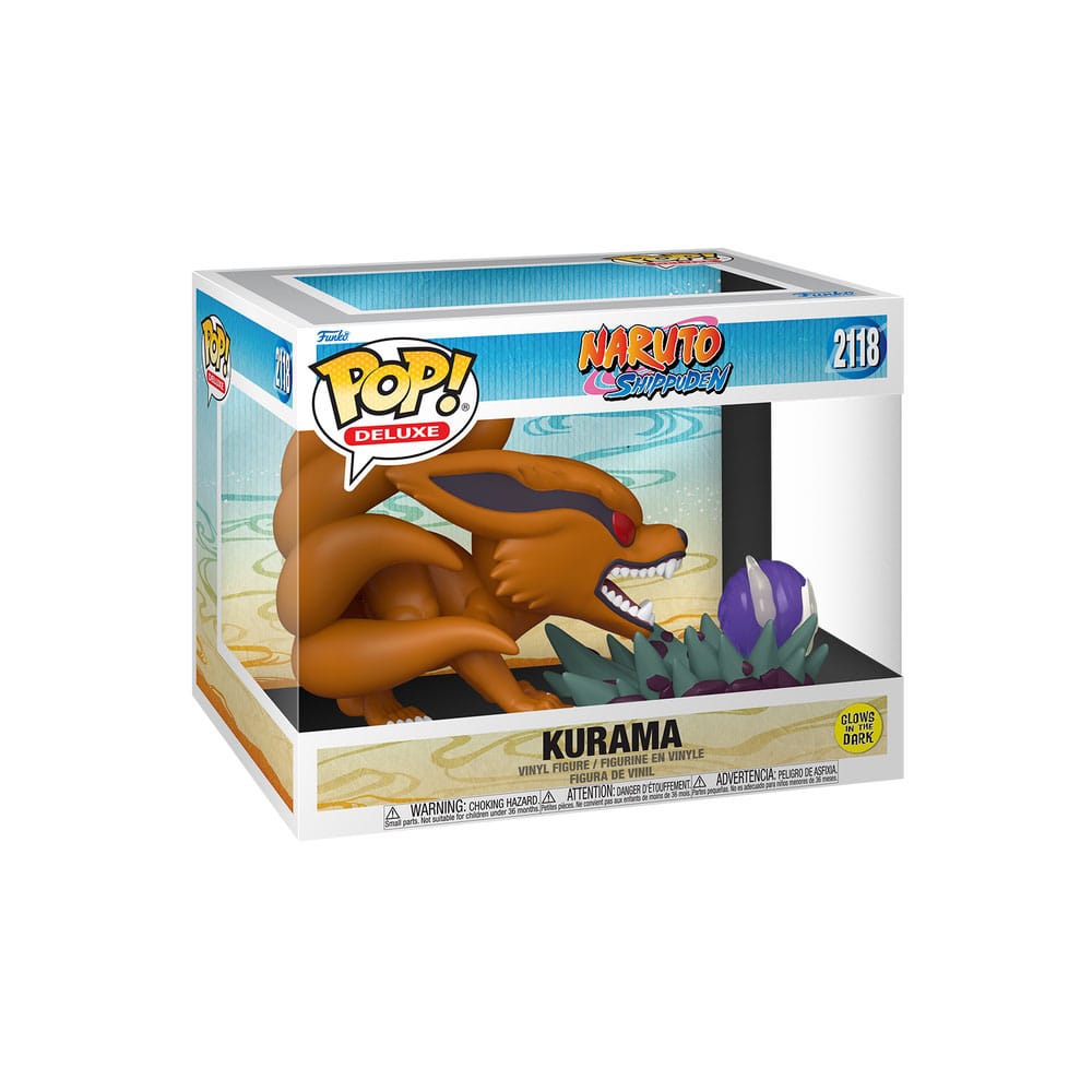 Naruto POP! Deluxe Vinyl Figura Kurama(GW) 9 cm