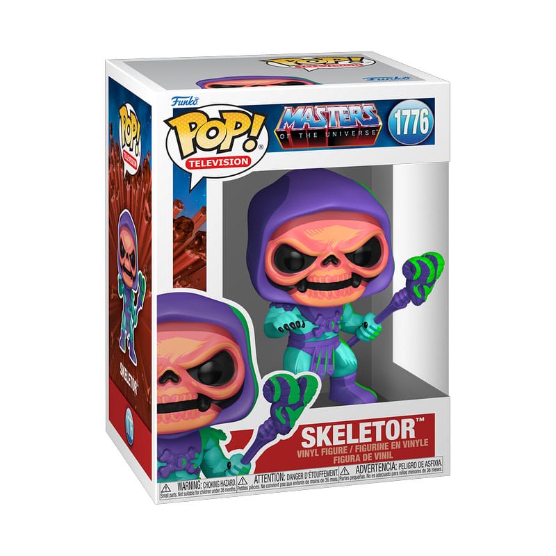 Masters of the Universe POP! Television Vinyl Figura Skeletor (Comic Deco) 9 cm - Z POP Toys