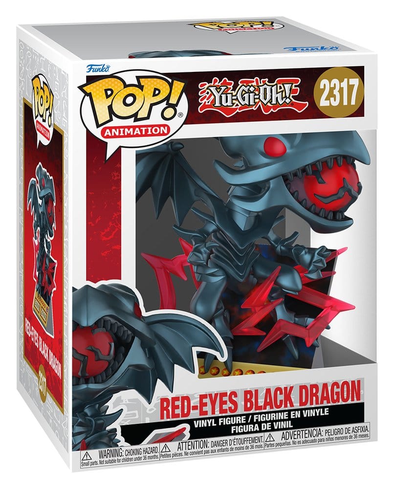 Yu-Gi-Oh! POP! Premium Vinyl Figura Red Eyes Dragon 9 cm