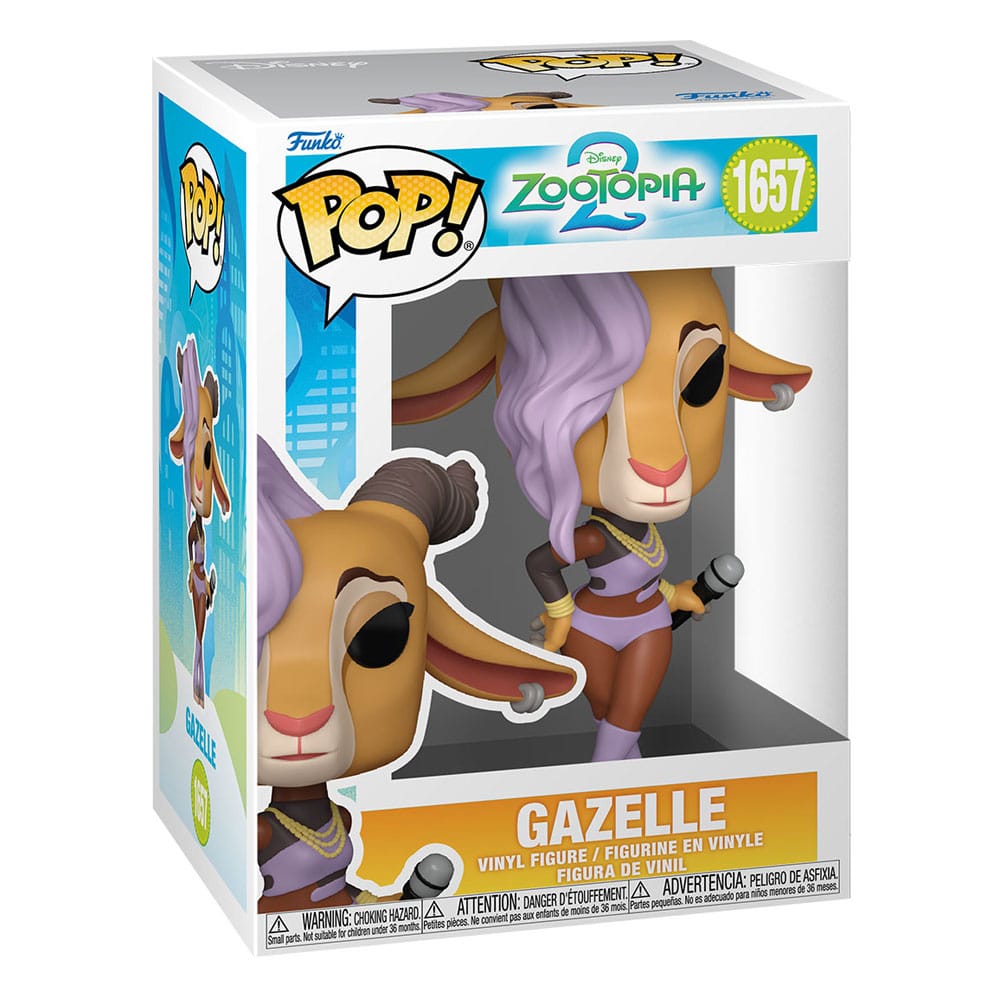 Zootopia 2 POP! Movies Vinyl Figura Gazelle 9 cm