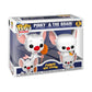Animaniacs Pack de 2 POP! Television Vinyl Figuras Pinky & The Brain 9 cm - Z POP Toys