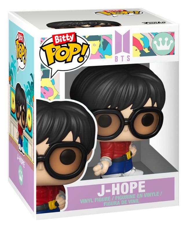 BTS Bitty POP! Stages Vinyl Figuras J-Hope (Dynamite) 2,5 cm