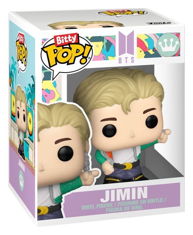 BTS Bitty POP! Stages Vinyl Figuras Jimin (Dynamite) 2,5 cm