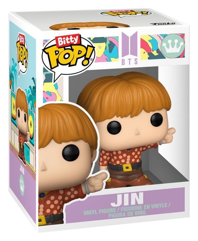 BTS Bitty POP! Stages Vinyl Figuras Jin (Dynamite) 2,5 cm