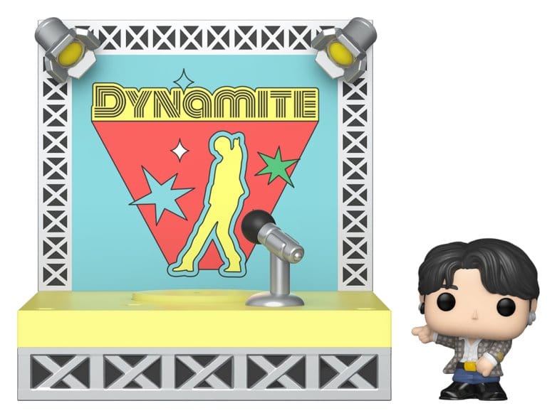 BTS Bitty POP! Stages Vinyl Figuras Jung Kook (Dynamite) 2,5 cm
