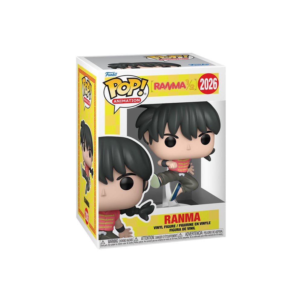 Ranma 1/2 POP! Animation Vinyl Figura Ranma w/CH 9 cm Surtido (6)