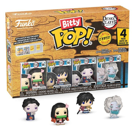 Demon Slayer: Kimetsu no Yaiba Pack de 4 Figuras Bitty POP! Vinyl Nezuko 2,5 cm