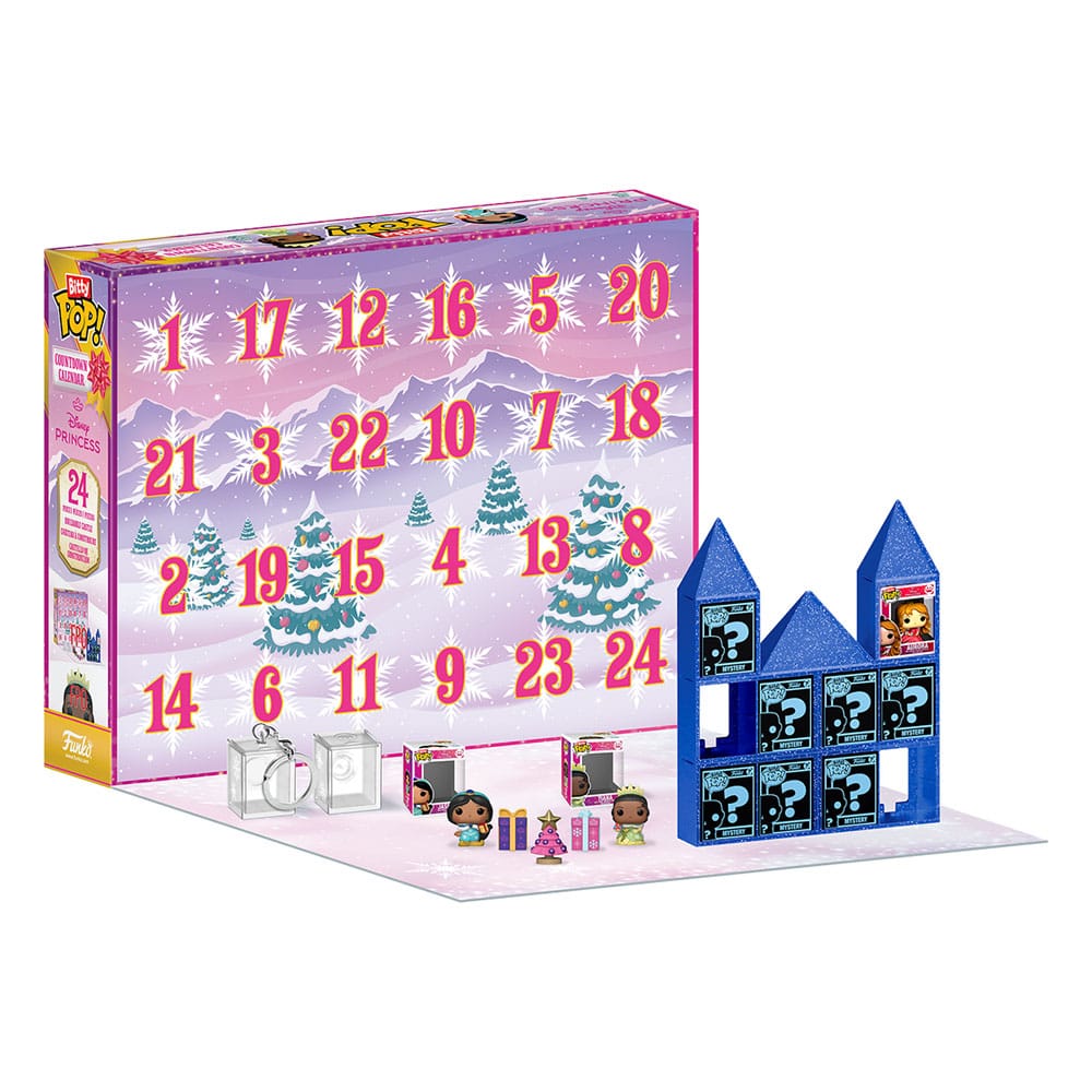 Disney Princess Bitty POP! Calendario de adviento 24 Day Countdown