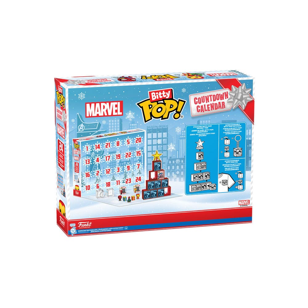 Marvel Comics Bitty POP! Calendario de adviento 24 Day Countdown - Z POP Toys