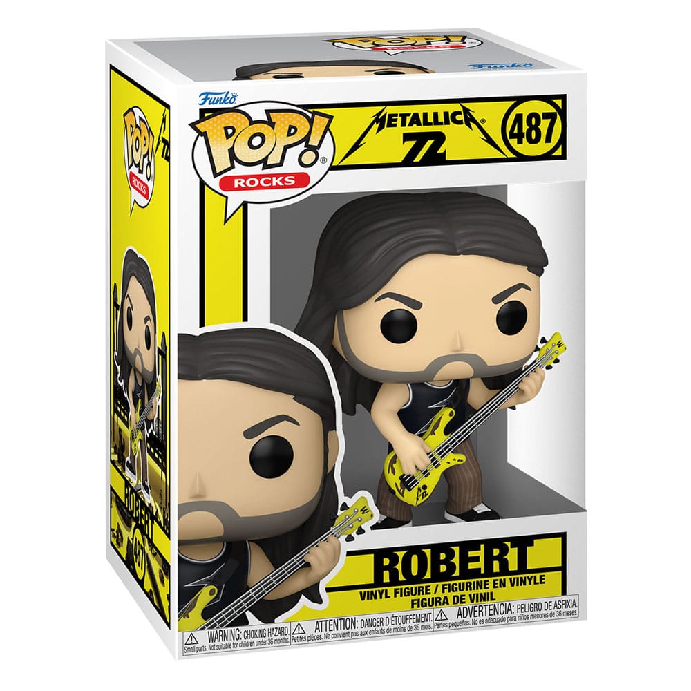 Metallica POP! Rocks Vinyl Figura Robert (72 Seasons) 9 cm - Z POP Toys